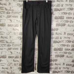 Volcom Solver Modern Straight Fit Mens Pants Size 29 Black 5‎ Pocket